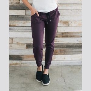 Zyia Plum Unwind Joggers